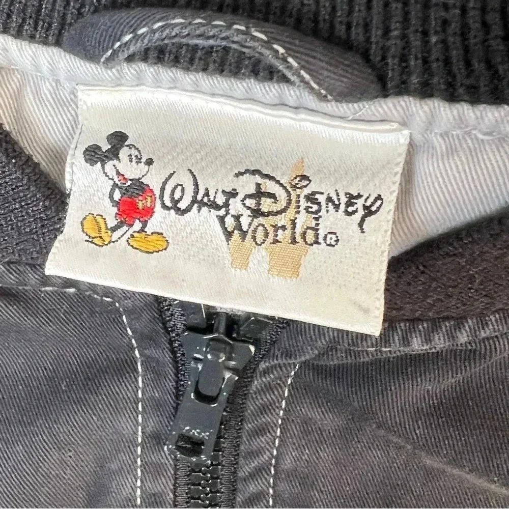 Walt Disney World Where Dreams Come True Bomber Patch Jacket Size S Full Zip